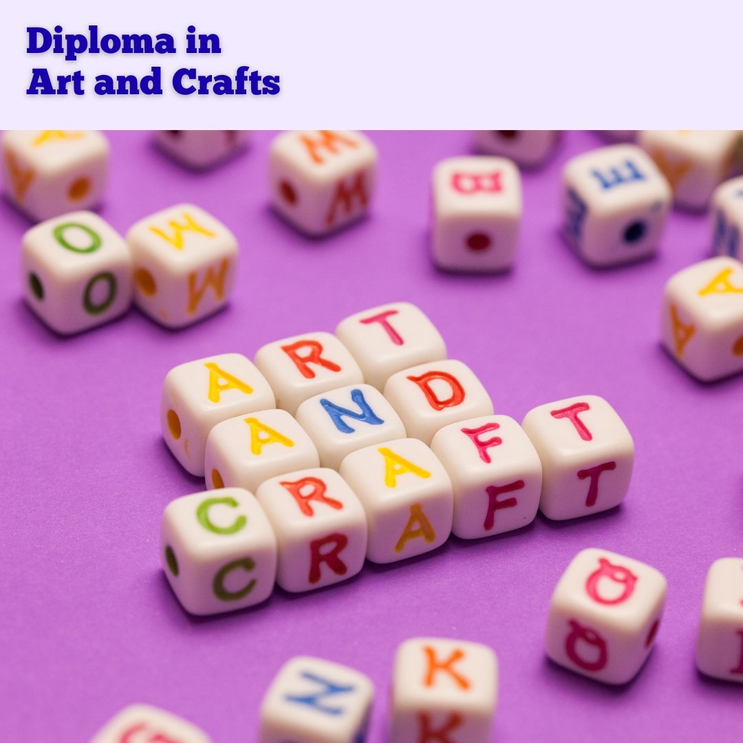 Orange And Cream Modern Free E-Book Instagram Post (1080 x 1080 px) (1080 x 1080 px) (20) Diploma in Arts and Crafts - Image 1