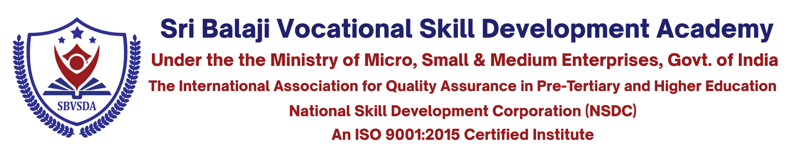 SRI BALAJI VOCATIONAL SKILL DEVELOPMENT ACADEMY