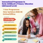 International Programme in Early Childhood and Primary Education (Advanced Level)